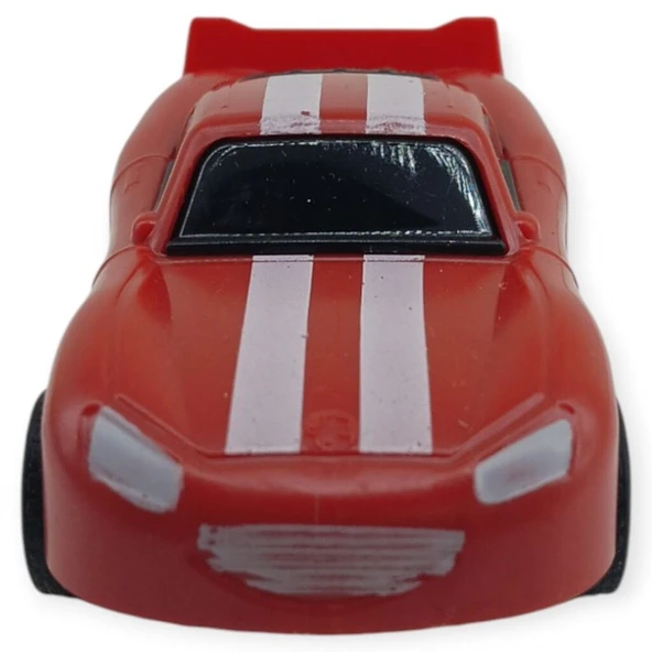 Çek Bırak Nascar Arabası 10.5 Cm - BP-035-KIRMIZI - Resim 3
