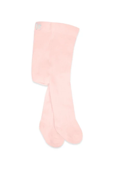 Bistyle Derby Basic Tekli Penye Külotlu Çorap BS50102B Pembe