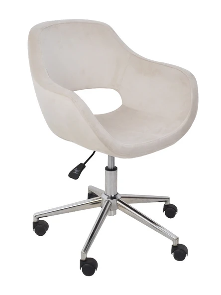 Monev 2 Bej Kumaş Ev ve Ofis Çalışma Koltuğu - 2