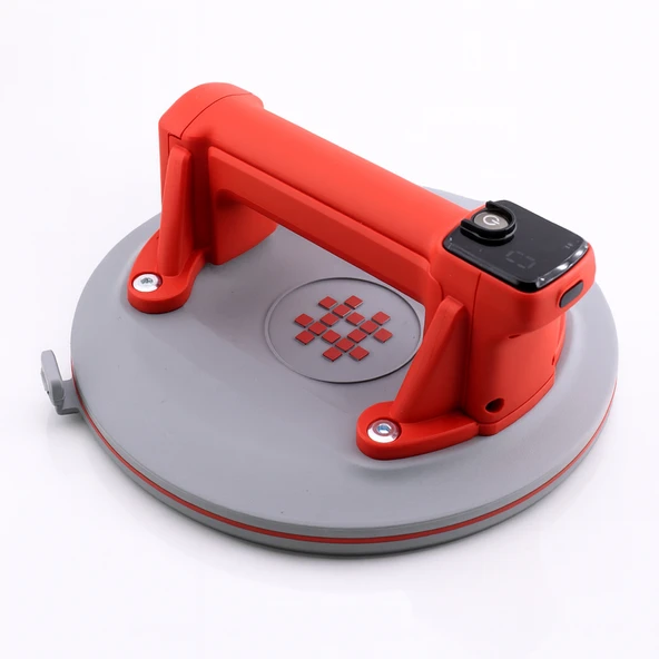 220 Kg Yüksek Güçlü Emiş Dijital Göstergeli Vakumlu Vantuz Cam Seramik Mermer Ağır Yük Taşıma Vakum ürün görseli