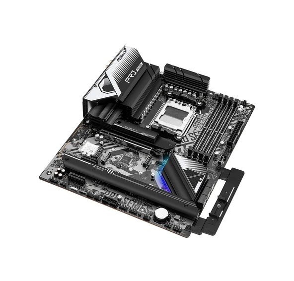 Asrock X670E Pro RS AMD X670 6600 MHz (OC) DDR5 Soket AM5 ATX Anakart - 4