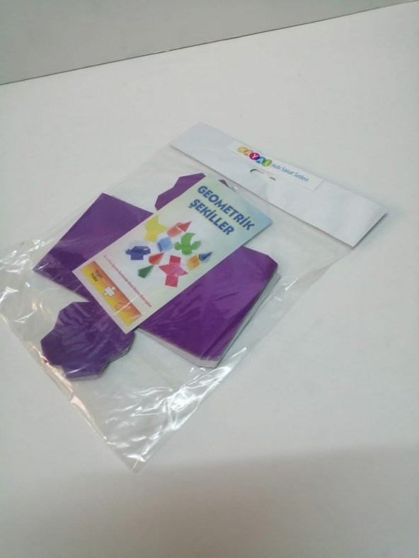 Hayal Sepeti Geometrik Şekiller Karton Seti - Teknoloji Tasarım Görsel BEŞGEN PRİZMA