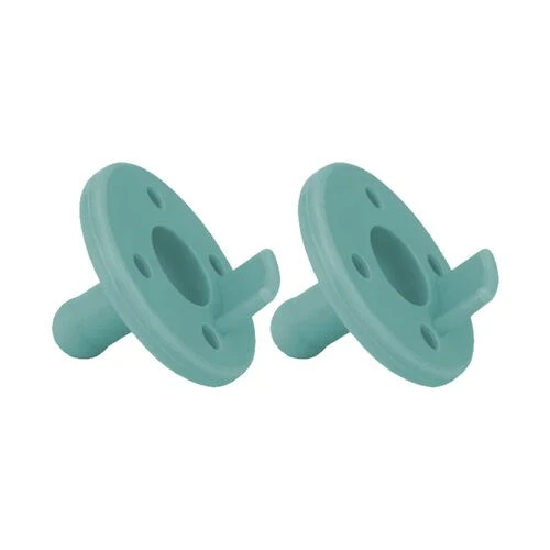 OiOi Emzix 2'li Silikon Emzik Tek Parça 0+ Ay | Aqua Green - 1