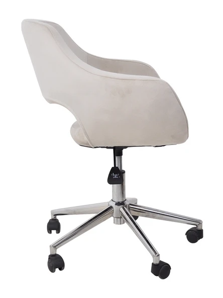 Monev 2 Bej Kumaş Ev ve Ofis Çalışma Koltuğu - 4