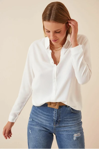 Dokuma Viskon Kumaş Efsane Gömlek - Resim 3