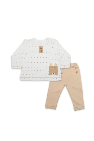 Bistyle I Am So Bear 2'li Takım 14103 Bej-Ekru ürün görseli