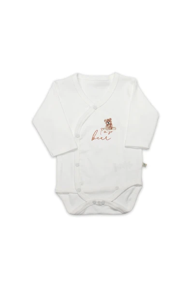 Bistyle I Am So Bear Uzun Kol Badi 17107 Bej-Ekru ürün görseli 1