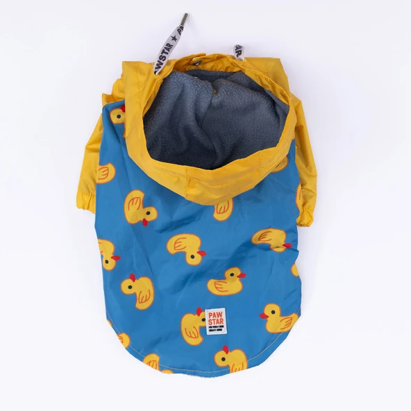 Pawstar Pekin Polarlı Su Geçirmez Küçük Irk Köpek Yağmurluğu - 5