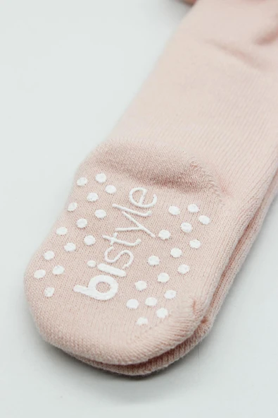 Bistyle Kaymaz Basic Külotlu Çorap 50501 Pembe - 3