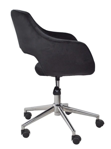 Monev 2 Siyah Kumaş Ev ve Ofis Çalışma Koltuğu - 3