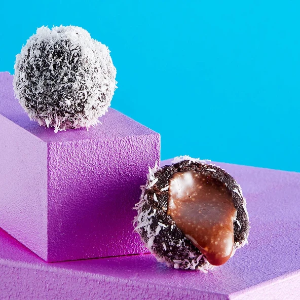 Züber Lokma Meyve Topu 96 Gr Hindistan Cevizli - Resim 3