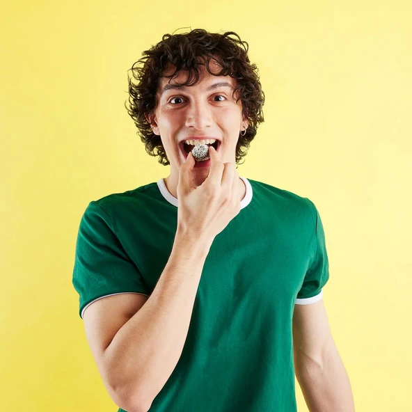 Züber Lokma Meyve Topu 96 Gr Hindistan Cevizli - Resim 2