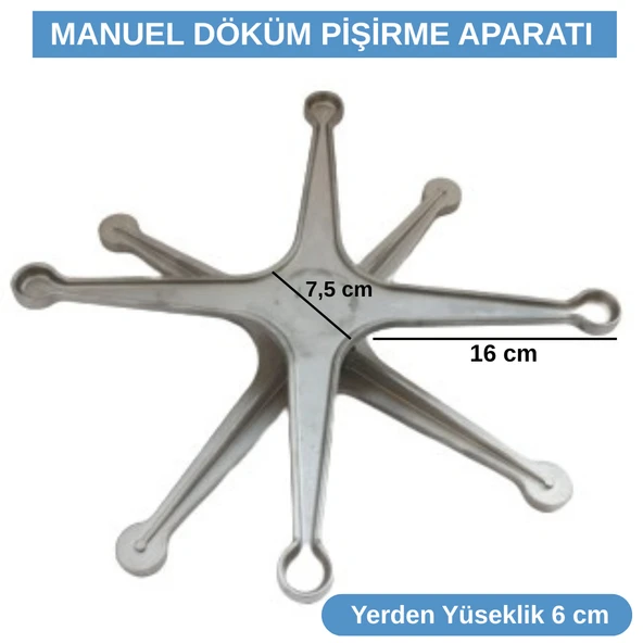 Paslanmaz Su Böreği Pişirme Aparatı Pratik ve Dayanıklı Çok Katlı Börek Hazırlama Yardımcısı - Resim 4