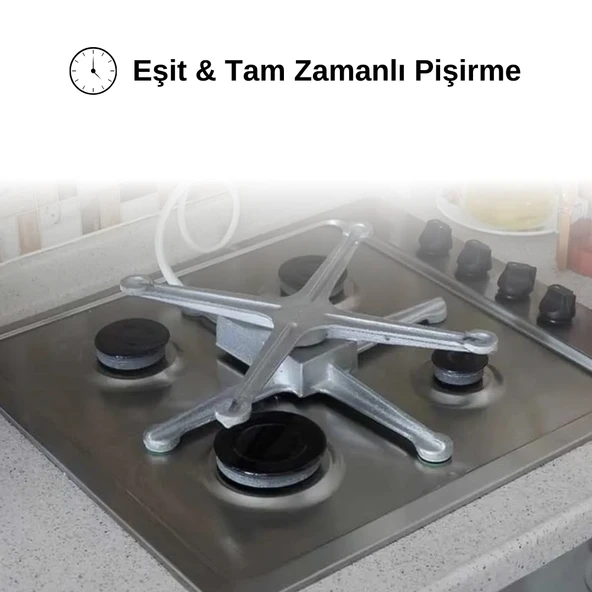 Paslanmaz Su Böreği Pişirme Aparatı Pratik ve Dayanıklı Çok Katlı Börek Hazırlama Yardımcısı - Resim 2