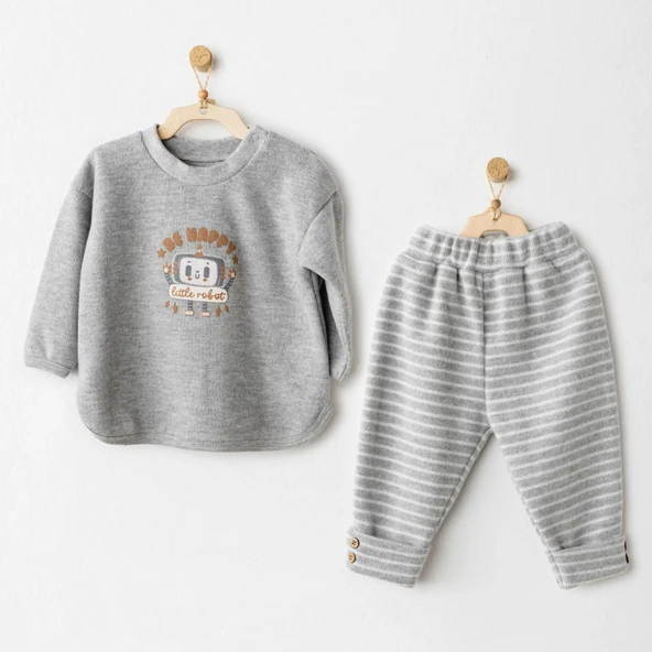 Andywawa AC26212 Casual 2'li Takım Grey ürün görseli 1