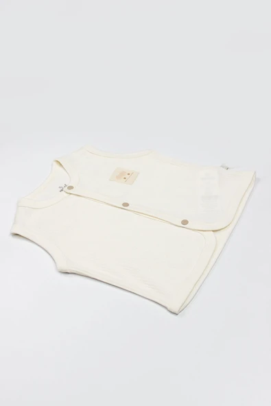 Bistyle Modal Flying Balloons Bebek Yelek BS18110 Ekru - 2