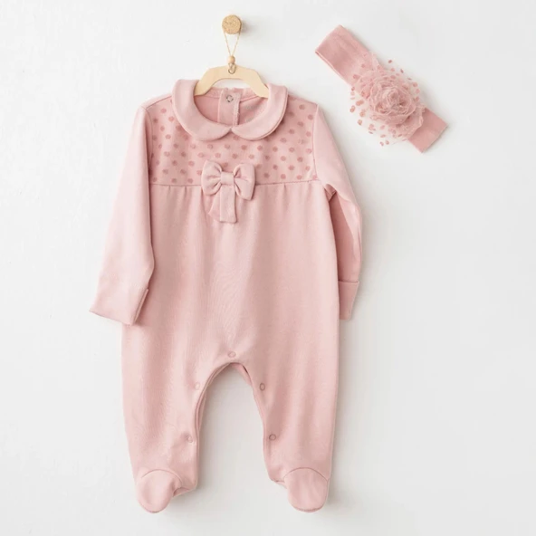 Andywawa AC26242 Little Leopard Tulum Takım Pink ürün görseli 1