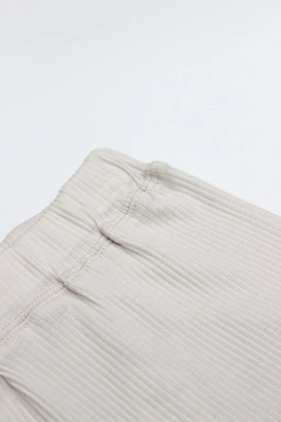 Bistyle Modal Flying Balloons Patikli Pantolon BS16122 Bej - 3