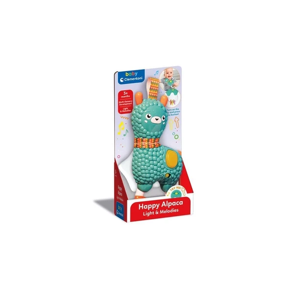 17505 Baby Clementoni - İnteraktif Lama Oyuncak - 1