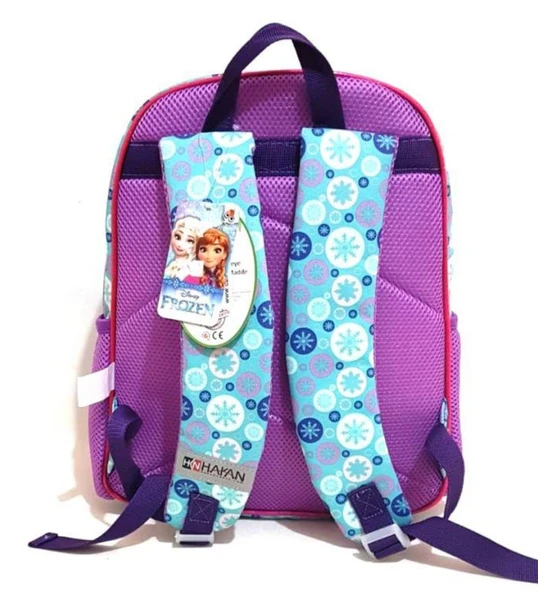 Frozen Elsa & Anna Lisanslı Çocuk Sırt Çantası - İlkokul / Anaokulu Okul Çantası - 2