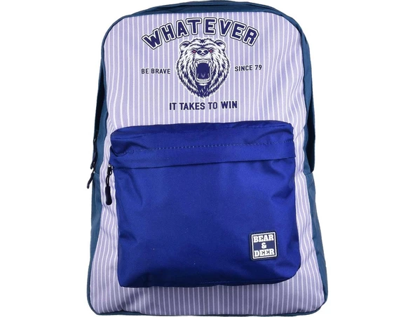 Unisex What Ever Tek Gözlü Sırt Çantası BD-CN0194 - Resim 4