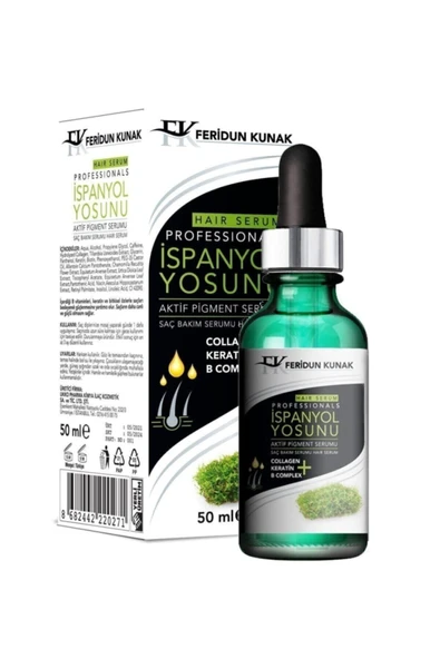 İspanyol Yosunu Saç Bakım Serumu 50 ml ürün görseli