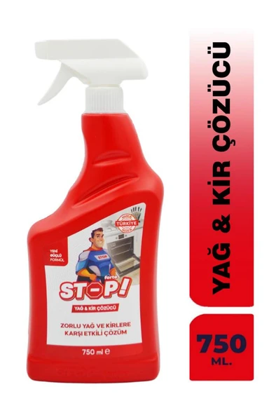 STOP Forte Yağ Kir ve Kireç Çözücü - 1