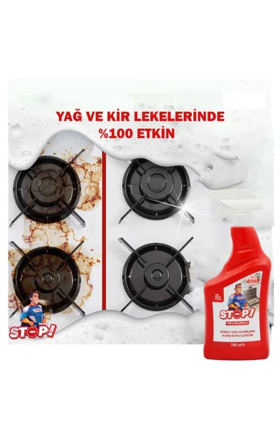 STOP Forte 2'li Yağ Kir Ve Kireç Çözücü - 2