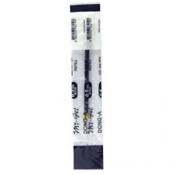 Dong-A Tükenmez Kalem Yedeği(12li) Mygel Jel 0.5 MM Siyah 211110