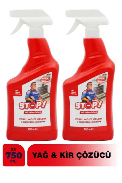 STOP Forte 2'li Yağ Kir Ve Kireç Çözücü - 1