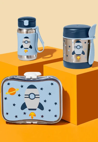 Spark Style Paslanmaz Çelik Termos Roket 9N780610 - 3