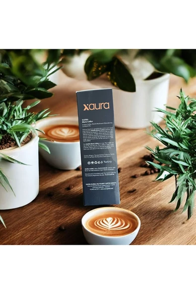 Black Coffee – Arabica & Reishi Mantar Özlü Siyah Kahve | 30 Saşe | 105g - 3