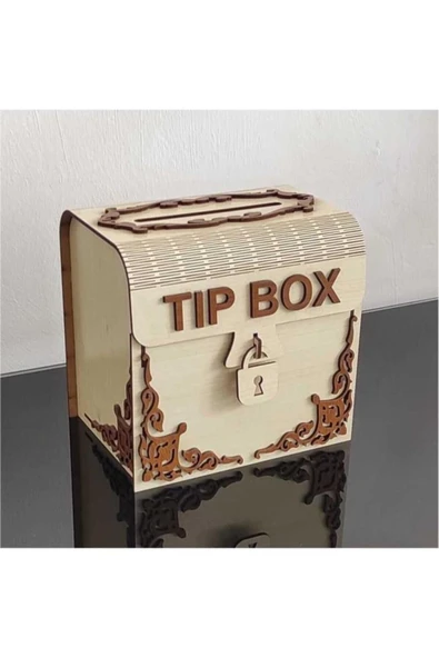 - Ahşap Tip Box Kumbara Ve Bahşiş Kutusu Tipbox - 2