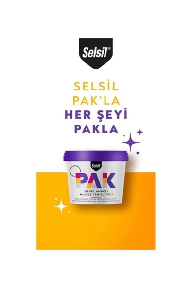 Selsil 500 Gram Pak Genel Temizleyici - Resim 2
