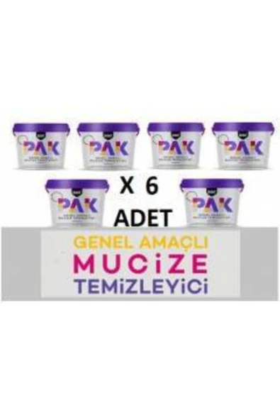 Selsil Pak Genel Amaçlı Mucize Temizleyici 500 Gr x 6 Lı Paket ürün görseli