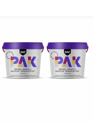 Selsil Pak Genel Amaçlı Mucize Temizleyici 500gr 2li Set - Resim 2
