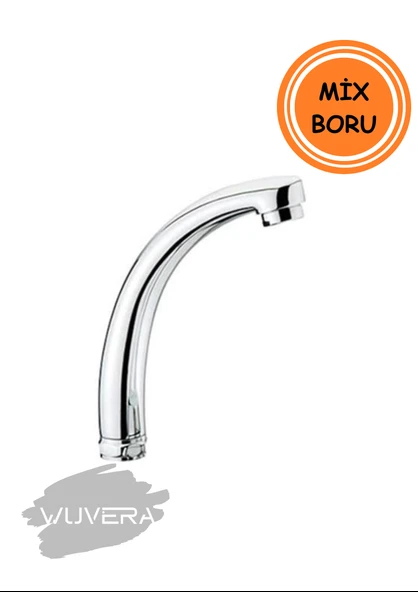 Wuvera Kısa Batarya Bağlantı Borusu – Paslanmaz ve Sızdırmaz Tesisat Çözümü - Resim 2