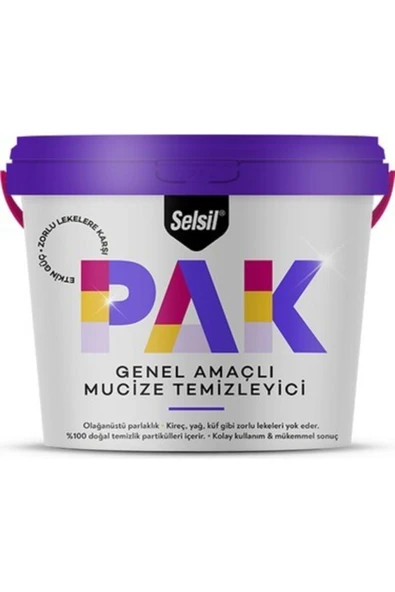 Selsil Pak Mucize Temizleyici 500 gr X1 Adet ürün görseli