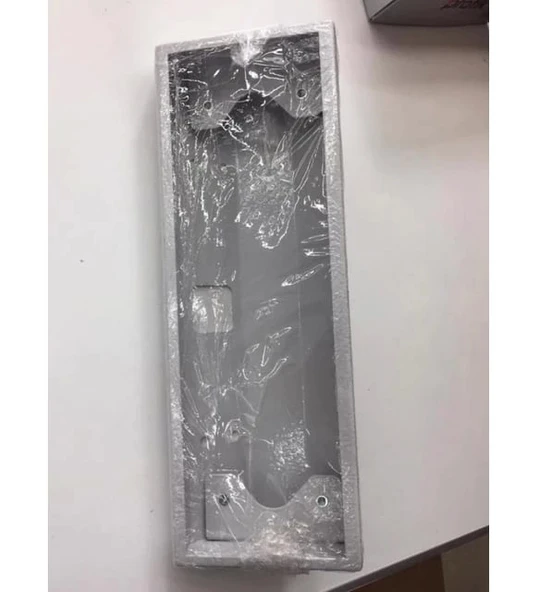 PRATİKPLUS Görüntülü Zil Paneli Çevirme Aparatı GRİ 300mm x 105mm x 60mm - 5