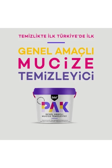 Selsil Pak Genel Amaçlı Mucize Temizleyici 500gr 3 Adet - Resim 3