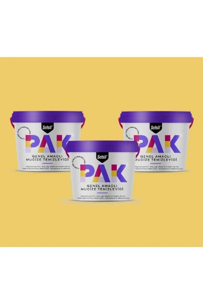 Selsil Pak Genel Amaçlı Mucize Temizleyici 500 Gr X 3 Adet ürün görseli