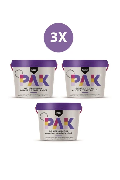 Selsil Pak Genel Amaçlı Mucize Temizleyici 3'lü 500 Gr ürün görseli