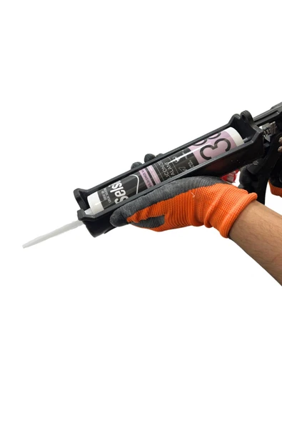 Selsil Silikonize Mastik Beyaz 500gr, Boyanabilir Akrilik Dolgu, Iç Ve Dış Cephe Uygulamaları Için - Resim 3