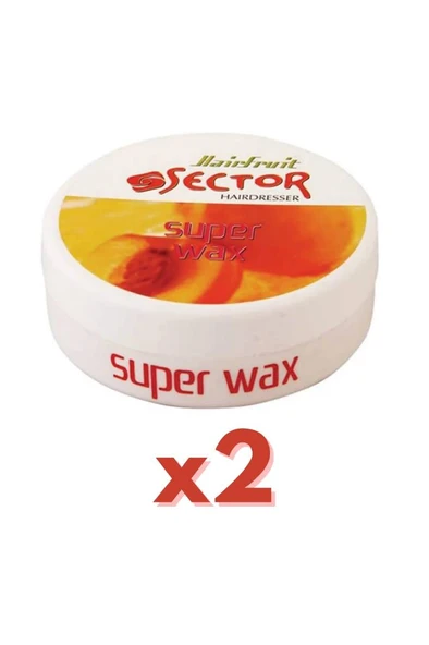 Sector Hairmate Superwax Strong Güçlü Turuncu Wax 150 Ml 2 Adet - Resim 2