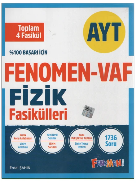 Fenomen-Vaf Ayt Fizik Fasikülleri