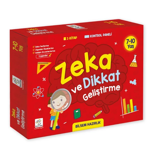 7-10 Yaş Zeka ve Dikkat Geliştirme Seti ürün görseli