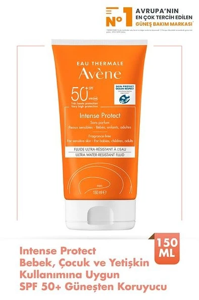 Avene Bebek Çocuk ve Yetişkin Kullanımına Uygun SPF50+ Güneşten Koruyucu 150 ml - 1