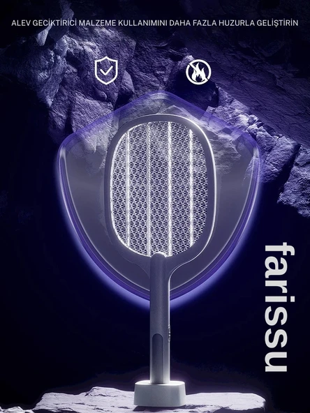 Patix PTX MS25: 2'si 1 Arada Şarjlı Sinek ve Sivrisinek Öldürücü - 4