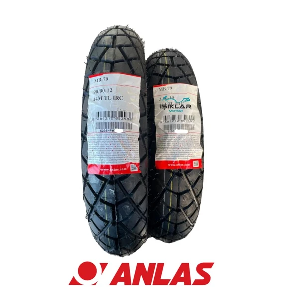 Arora Special Alfa 125 Ön Arka Lastik Takım Anlas IRC MB 79 2025 Üretim ANL0091