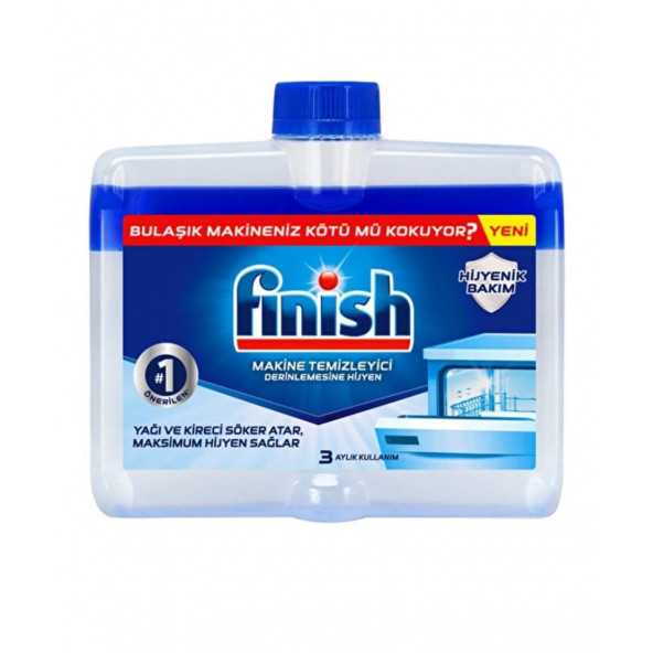 Finish Bulaşık Makinesi Temizleyicisi 250 Ml.